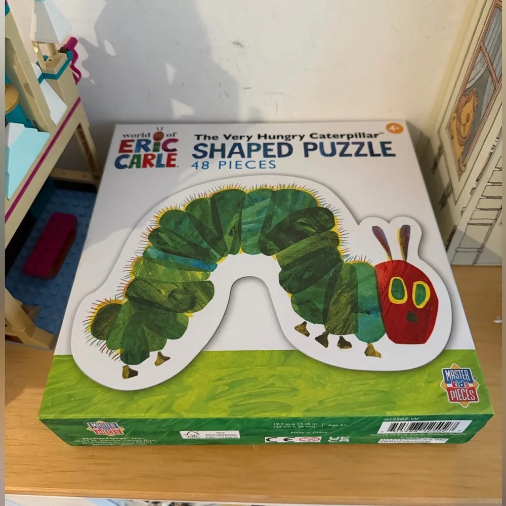 Eric Carle 48 Piece Puzzle for Kids - The Very Hungry Caterpillar - 19.7